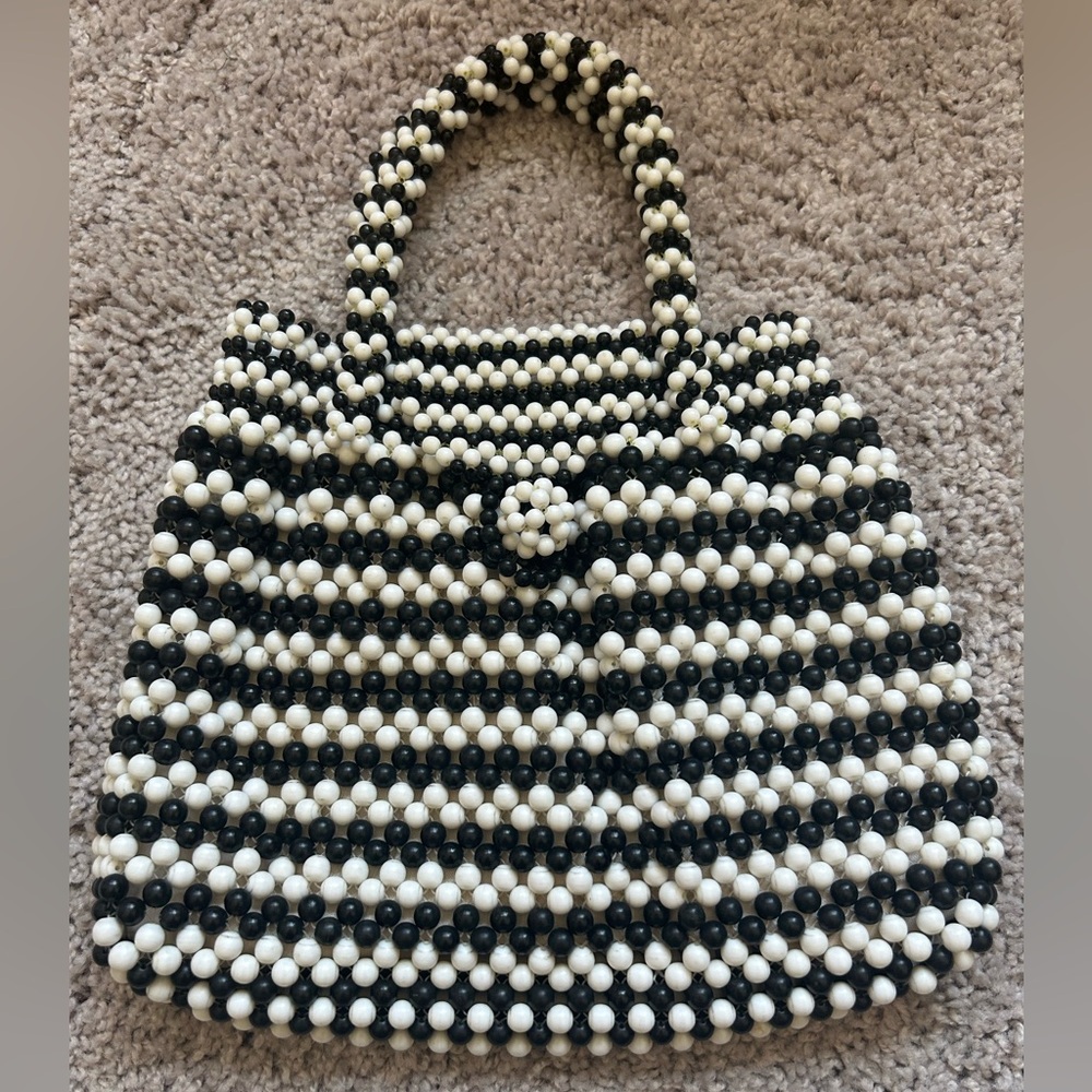 VTG 60s Beaded Handbag